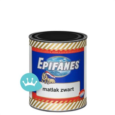 Epifanes Matlak Zwart 0,75 liter packshot