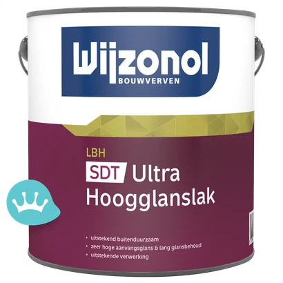Wijzonol Lbh Sdt Ultra Hoogglanslak Mengkleur 2,5 liter packshot