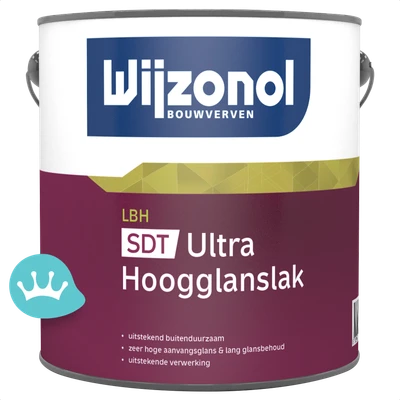 Wijzonol Lbh Sdt Ultra Hoogglanslak Mengkleur 2,5 liter packshot