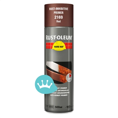 Rust Oleum Hard Hat Anti Roest Primer 2169 Roodbruin 500 Ml packshot