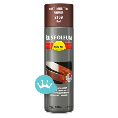 Rust Oleum Hard Hat Anti Roest Primer 2169 Roodbruin 500 Ml packshot
