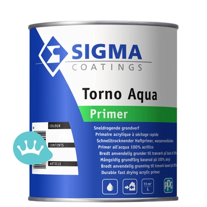Sigma Torno Aqua Primer Mengkleur 1 liter packshot