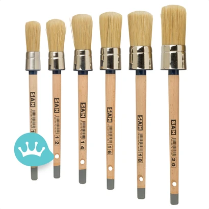 Sam Pro Ronde Muurverf Kwast S211