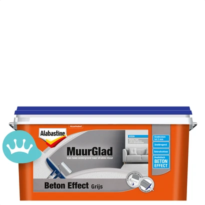 Alabastine Muur Glad Beton Effect Grijs 5 liter packshot