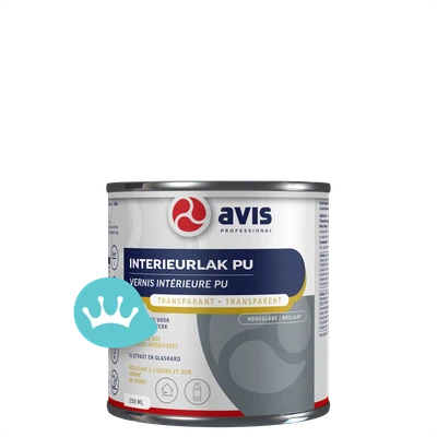 Avis Interieurlak Pu Transparant Hoogglans 250 mililiter Nieuw packshot