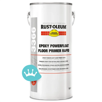 Rust Oleum 3366 Sneldrogende Hechtprimer Lichtgrijs 5 liter packshot