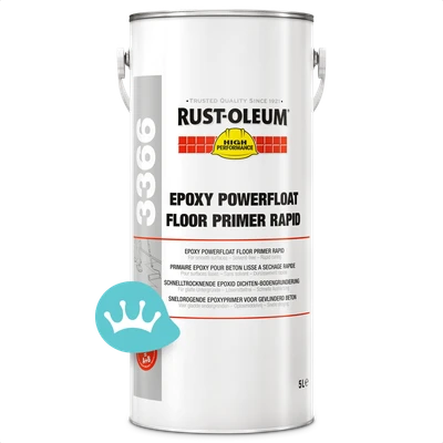 Rust Oleum 3366 Sneldrogende Hechtprimer Lichtgrijs 5 liter packshot