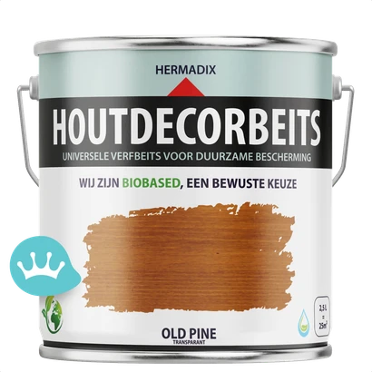 Hermadix Houtdecorbeits Transparant Old Pine 2,5 liter packshot