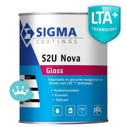 Sigma S2U Nova Gloss Mengkleur 1 liter packshot