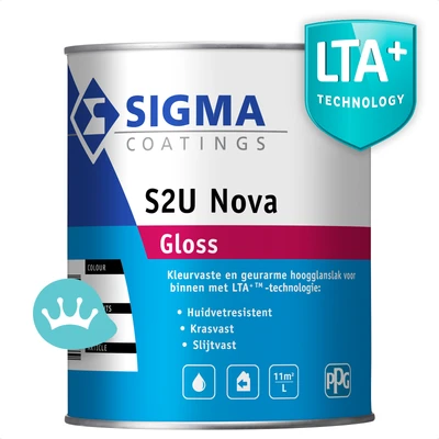 Sigma S2U Nova Gloss Mengkleur 1 liter packshot