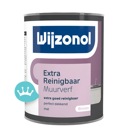 Wijzonol Muurverf Extra Reinigbaar 1 liter packshot