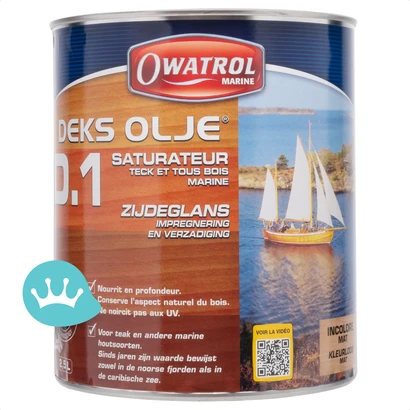 Owatrol D1 Olie 2,5 liter packshot