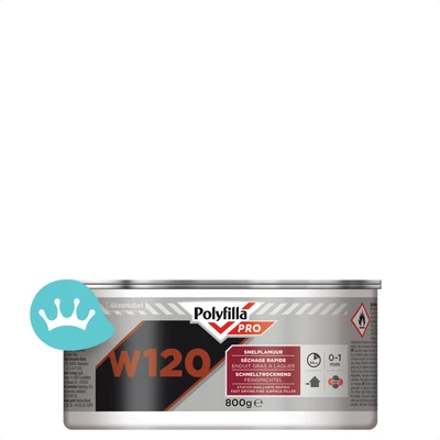 Polyfilla Pro W120 Snelplamuur 800 G packshot