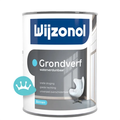 Wijzonol Grondverf Acryl Mengkleur 1 liter packshot