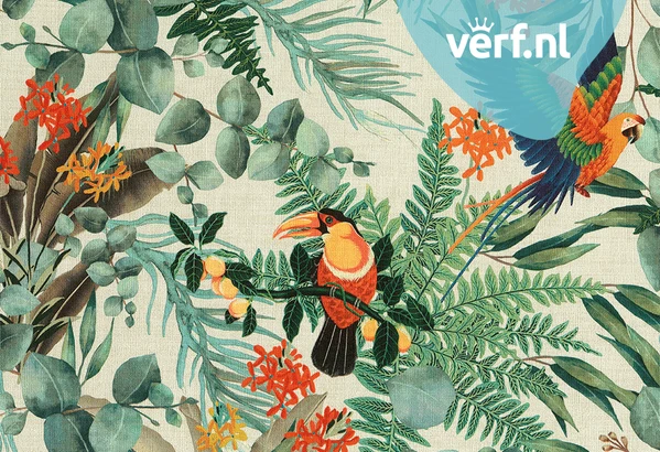 Hooked on Walls Lemuria Parrot 60620