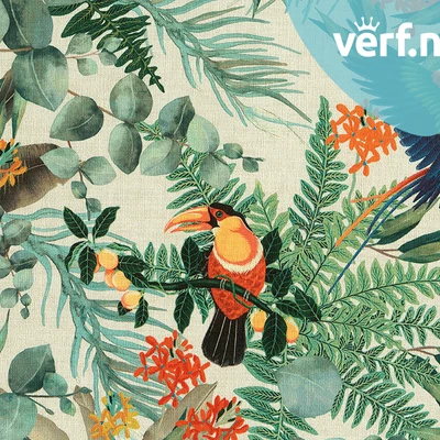 Hooked on Walls Lemuria Parrot 60620