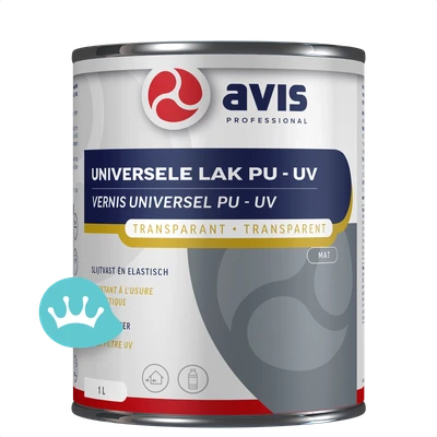 Avis Universele Lak Pu Uv Transparant Mat 1000 mililiter Nieuw packshot