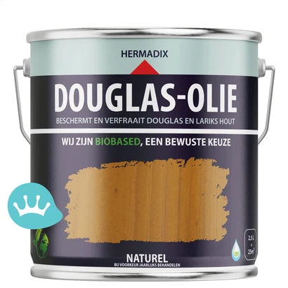 Hermadix Douglas Olie Naturel 2,5 liter packshot