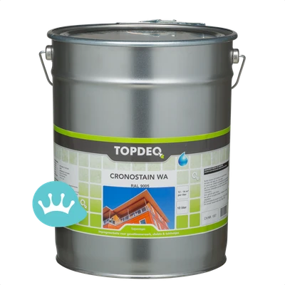 Topdeq Cronostain Wa Dekkend Ral 9005 10 liter packshot