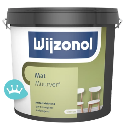 Wijzonol Muurverf Mat 10 liter packshot