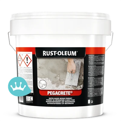 Rust Oleum Pegacrete Lichtgrijs 15 Kg packshot