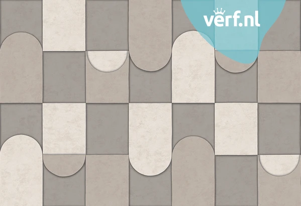 Hooked on Walls Affinity 3 D Patchwork A F24550