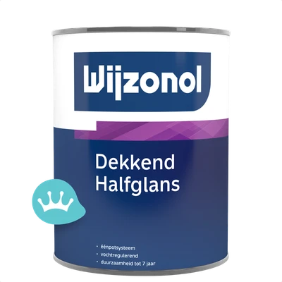 Wijzonol Dekkend Halfglans Mengkleur 1 liter packshot