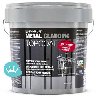 Rust Oleum Metal Cladding Topcoat Mengkleur 10 liter packshot