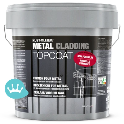 Rust Oleum Metal Cladding Topcoat Mengkleur 10 liter packshot