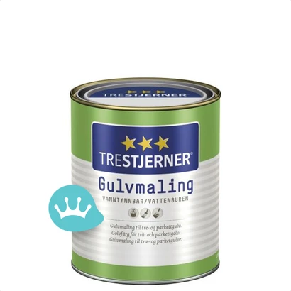 Jotun Trestjerner Gulvmaling Mengkleur 750 mililiter packshot