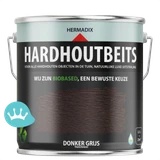 Hermadix Hardhoutbeits Donker Grijs 2,5 liter packshot