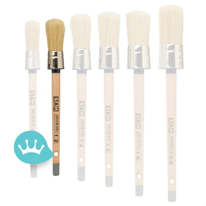 Sam Pro Ronde Muurverf Kwast S211 12