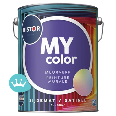 Histor My Color Muurverf Zijdemat Mengkleur 5 liter packshot