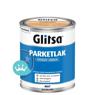 Glitsa Parketlak Mat Kleurloos 750 mililiter packshot