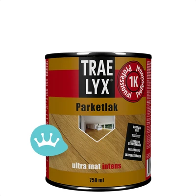 Trae Lyx Parketlak Ultra Mat Intens 750 mililiter packshot