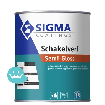 Sigma Schakelverf Semi Gloss Mengkleur 1 liter packshot