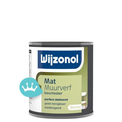 Wijzonol Muurverf Mat 250 mililiter packshot