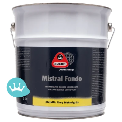 Boero Mistral Fondo 051 Metallic Grey 5 liter packshot
