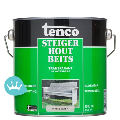 Tenco Steigerhoutbeits White Wash 2,5 liter packshot