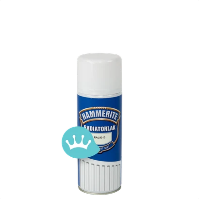 Hammerite Radiatorlak Spuitbus Ral 9010 400 mililiter packshot
