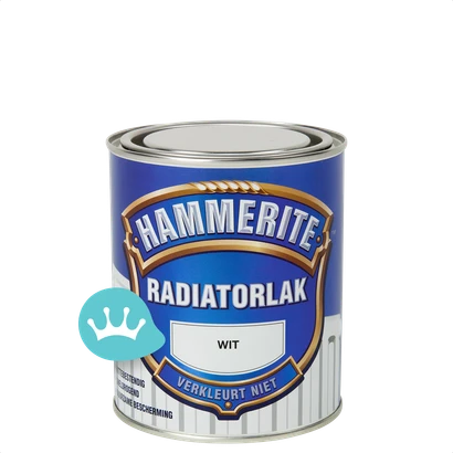 Hammerite Radiatorlak Wit 750 mililiter packshot
