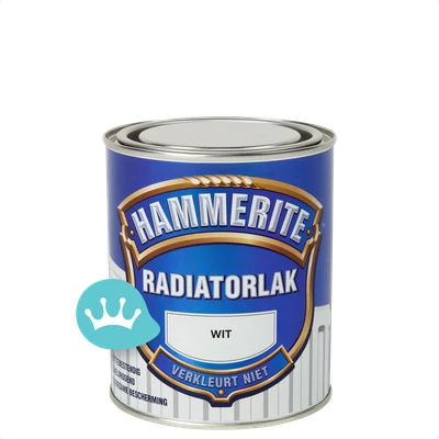 Hammerite Radiatorlak Wit 750 mililiter packshot