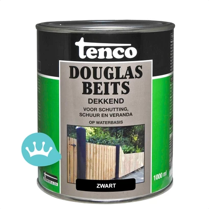 Tenco Douglasbeits Dekkend Zwart 1 liter packshot
