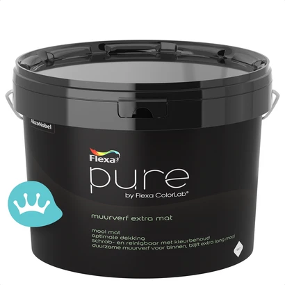 Flexa Pure Muurverf Extra Mat Wit 7,5 liter packshot
