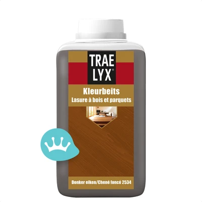 Trae Lyx Kleurbeits Donker Eiken 2534 1 liter packshot