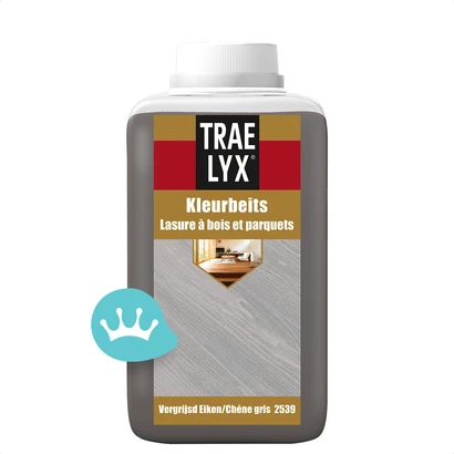 Trae Lyx Kleurbeits Vergrijsd Eiken 2539 1 liter packshot