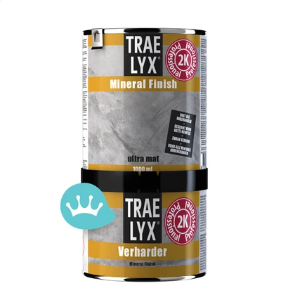 Trae Lyx Mineral Finish Zwart 1 liter packshot