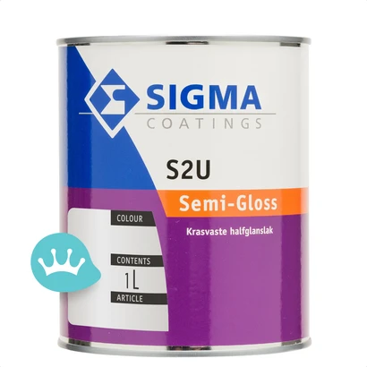 Sigma S2U Semi Gloss Mengkleur 1 liter packshot