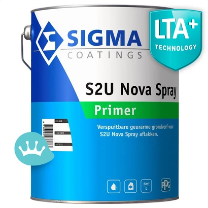 Sigma S2U Nova Spray Primer Mengkleur 5 liter packshot