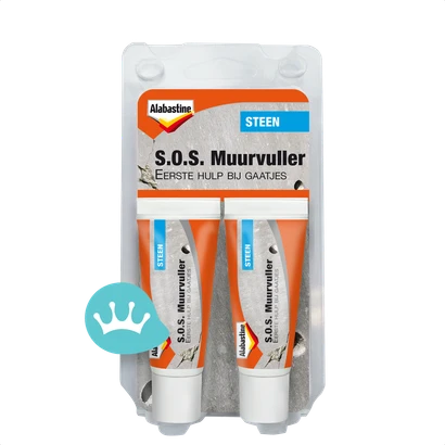 Alabastine S.o.s. Muurvuller 2 X 20 mililiter packshot